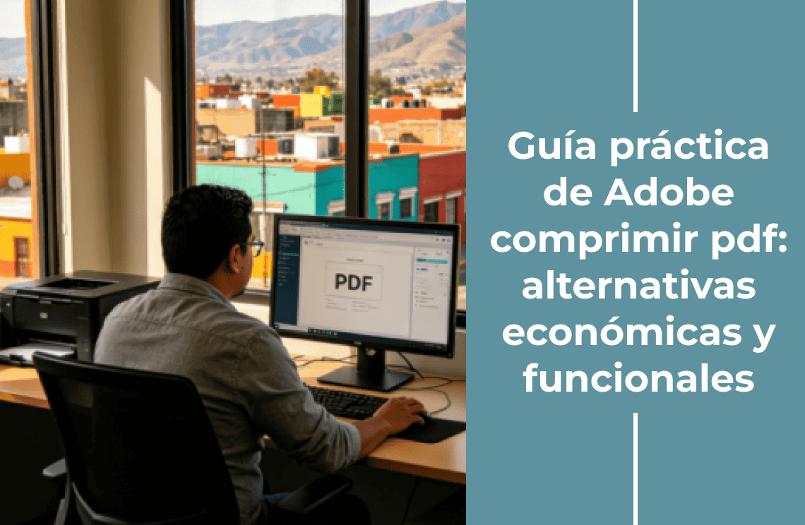 Guía práctic a de Adobe comprimir PDF