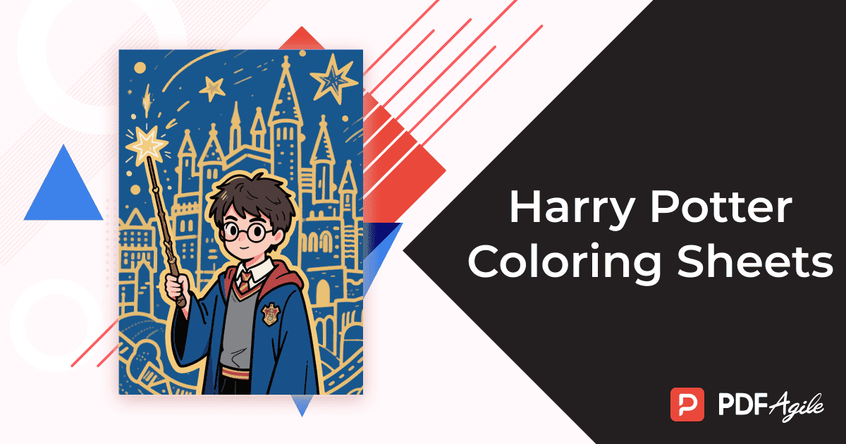 Harry Potter Coloring Sheets