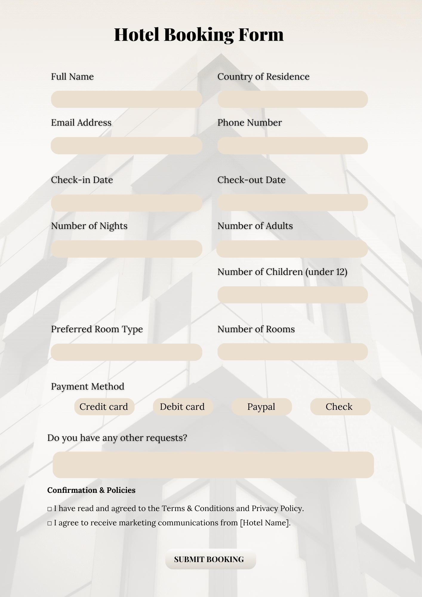 Hotel Booking Form Templates_page_1