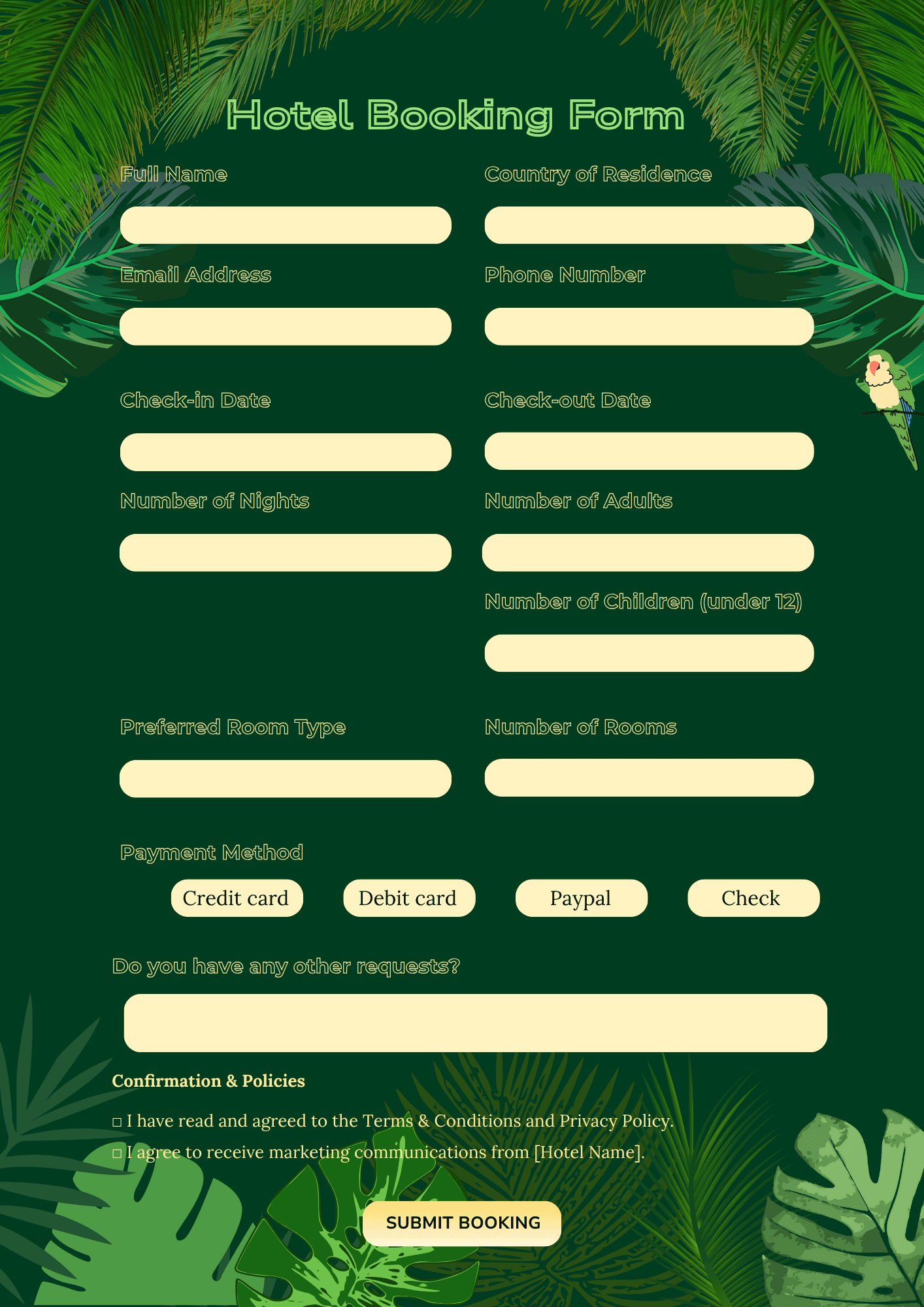 Hotel Booking Form Templates_page_2
