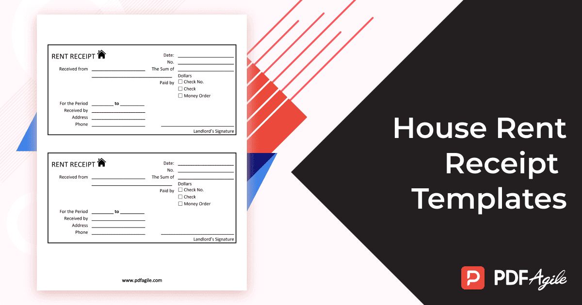 House Rent Receipt Template