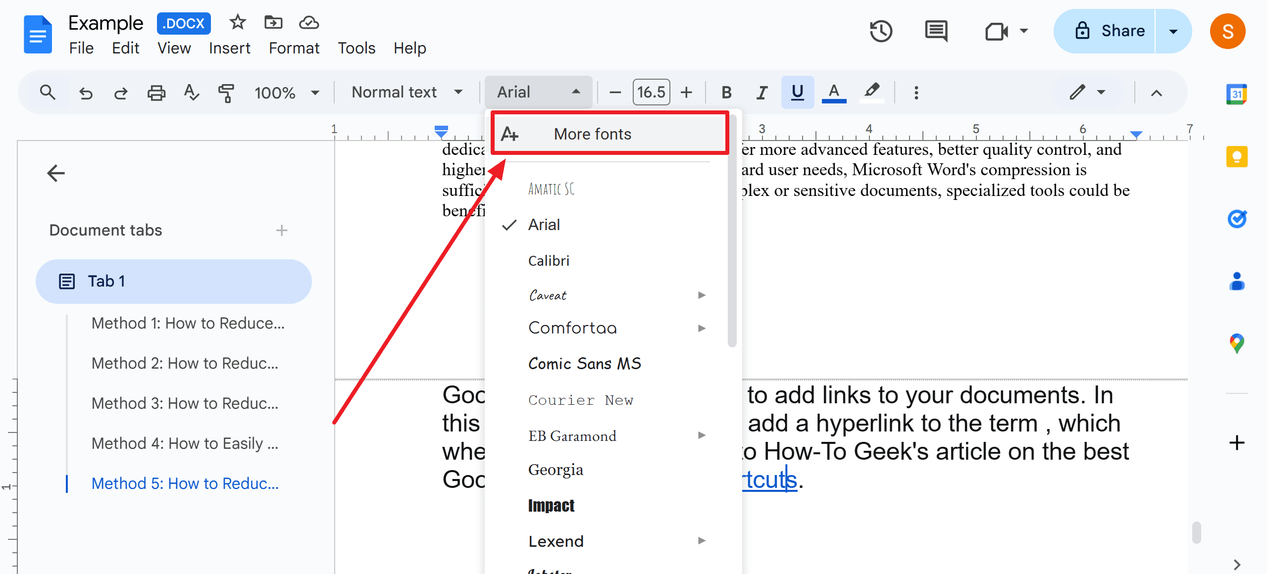 How to Add Fonts to Google Docs?