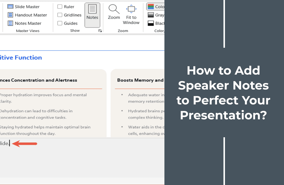 How to Add Speaker Notes to Perfect Your Presentation