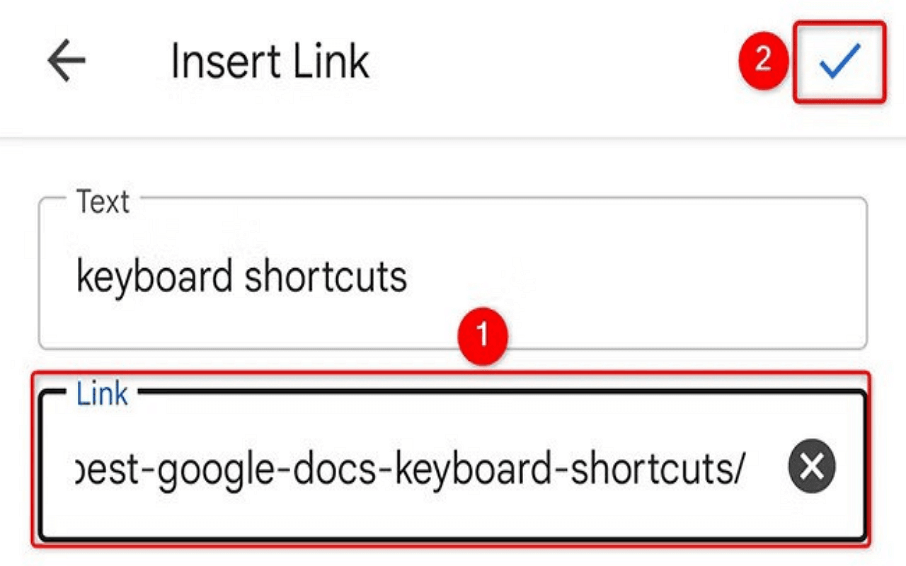 How to Add a Hyperlink on Google Docs (Mobile)?