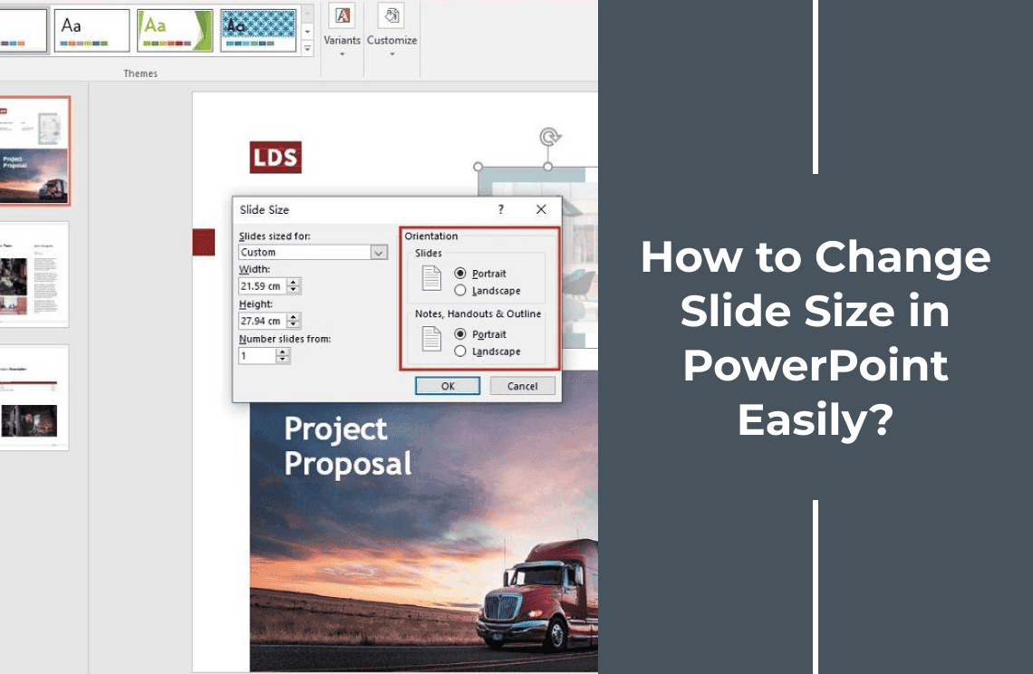 How to Change Slide Size in PowerPoint Easily