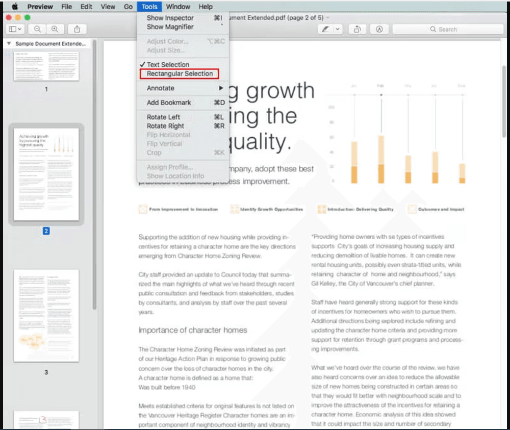 How to Crop a PDF on a Mac Using Preview?