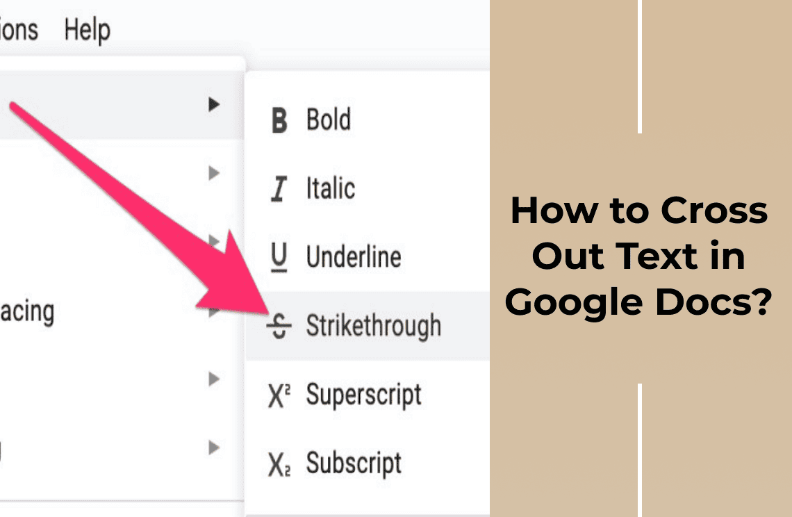 How to Cross Out Text in Google Docs with Ease?