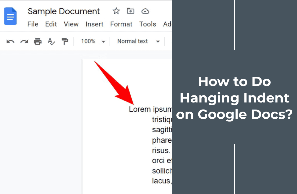 How to Do Hanging Indent on Google Docs Easily?