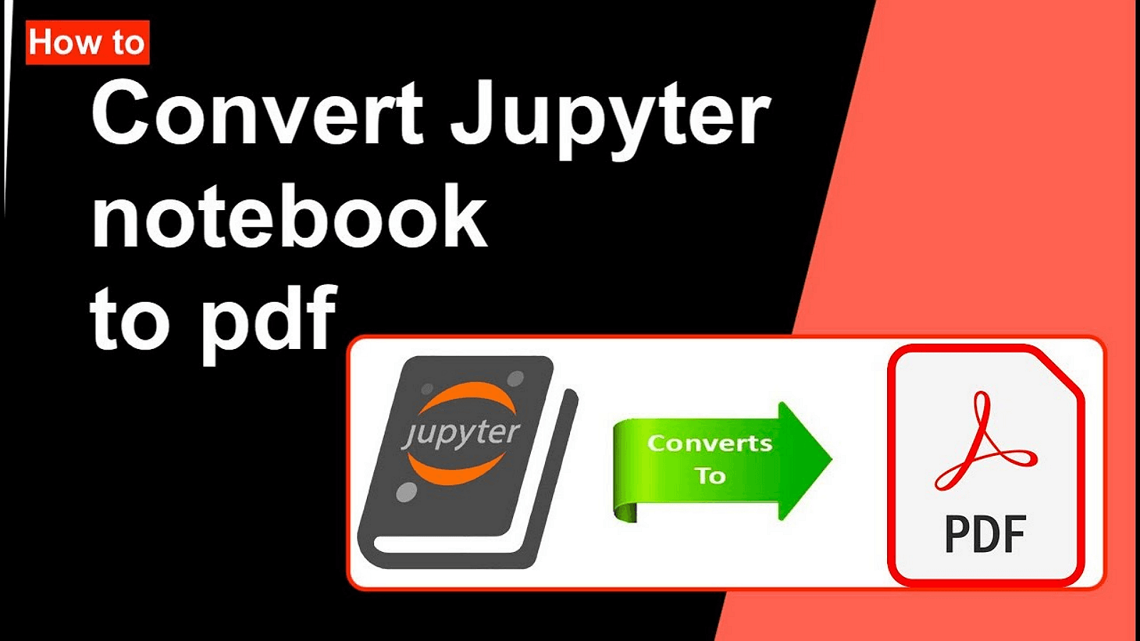 How to Export Jupyter Notebook in PDF Format?