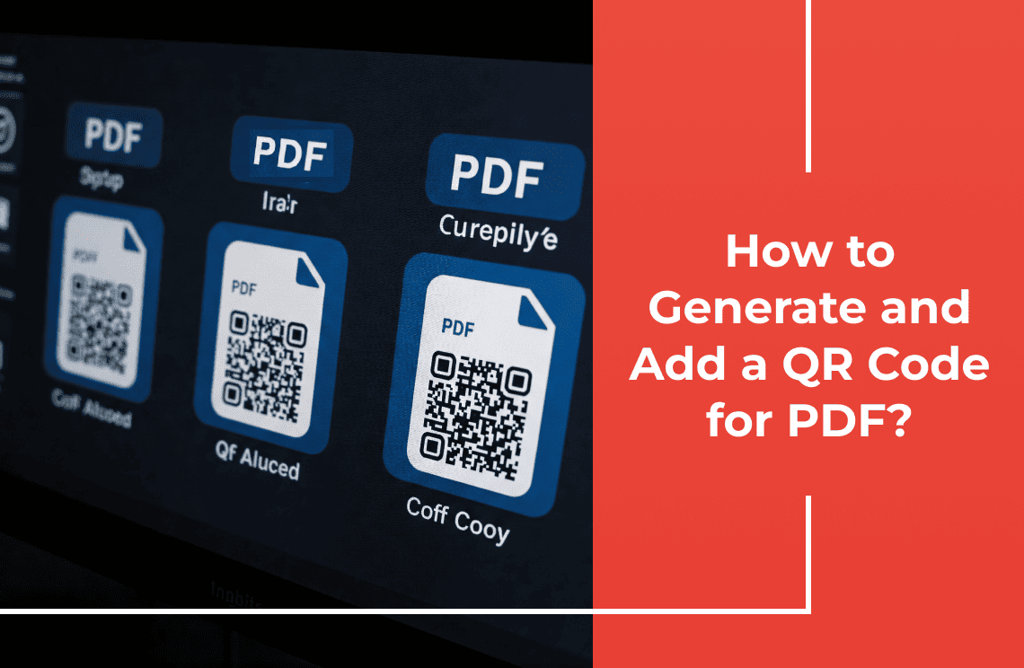 How to Generate and Add a QR Code for PDF?