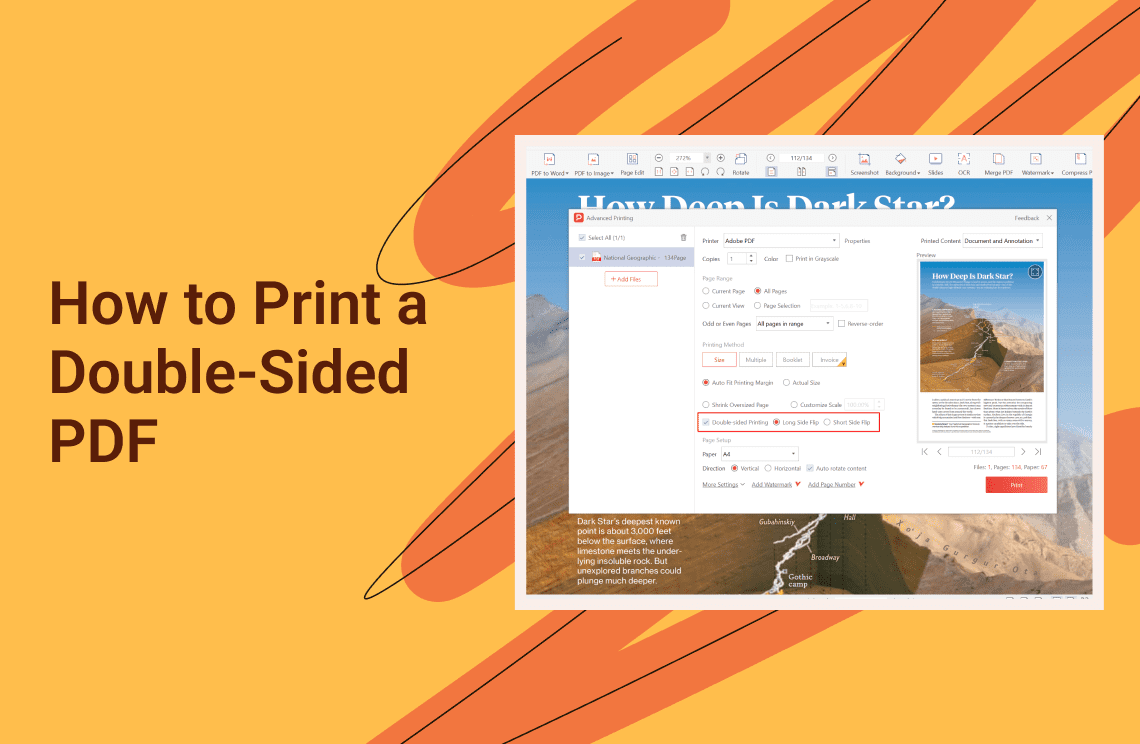 How to Print a Double-Sided PDF