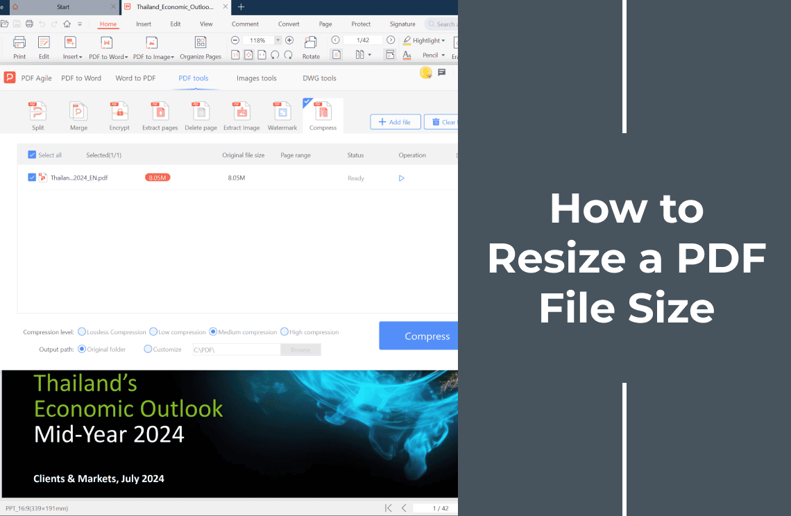 How to Resize a PDF File Size