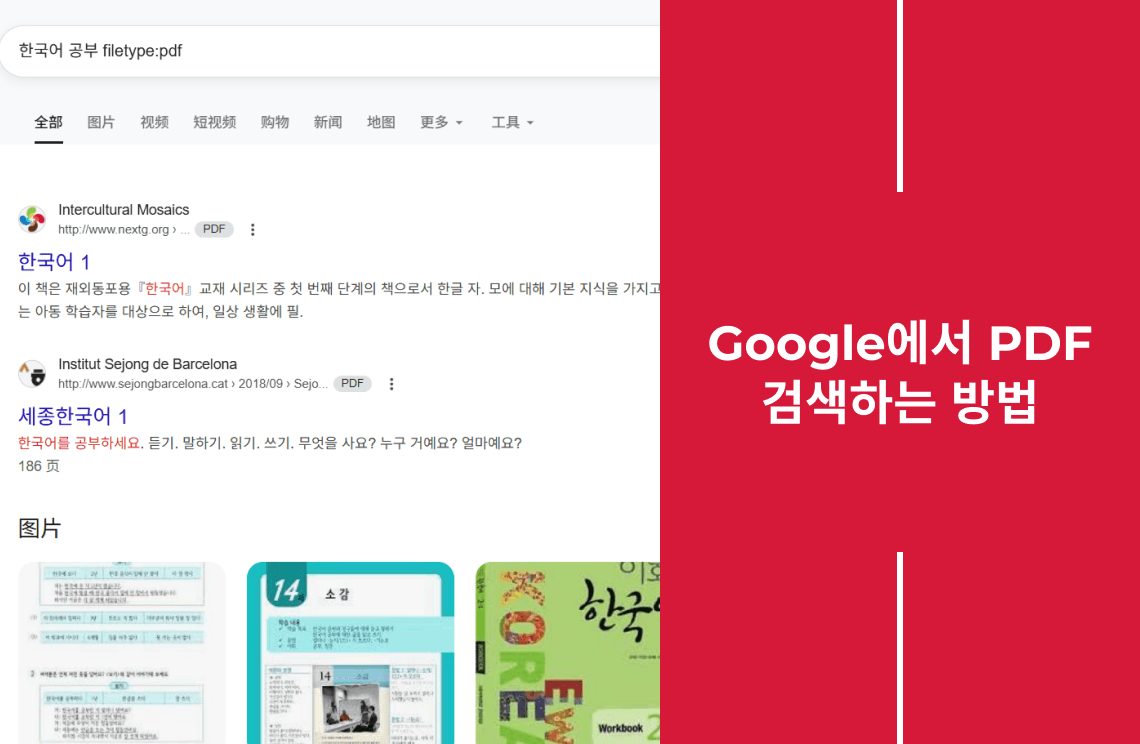 How to Search for a PDF on Google KR