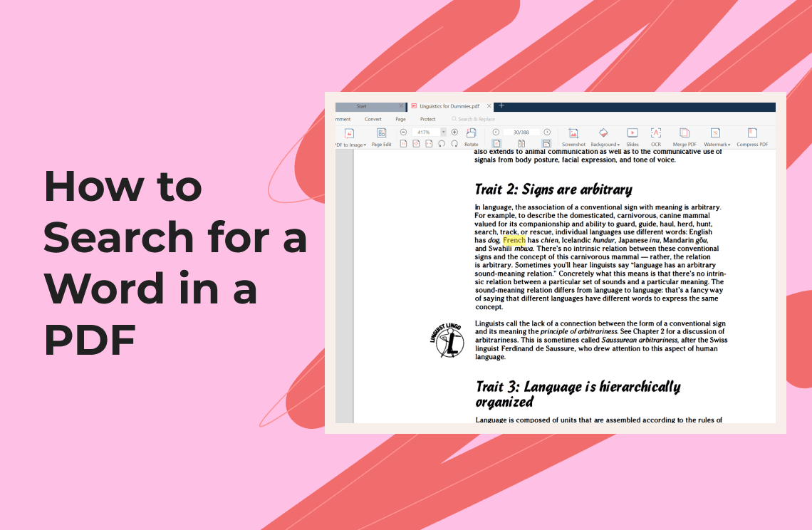 How to Search for a Word or Phrase in a PDF