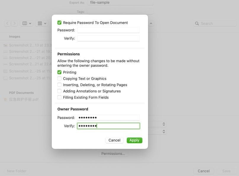 How to Secure a PDF with a Password on Mac Using Preview?