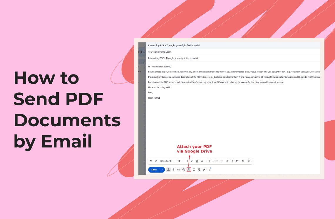 How to Send PDF Documents by Email