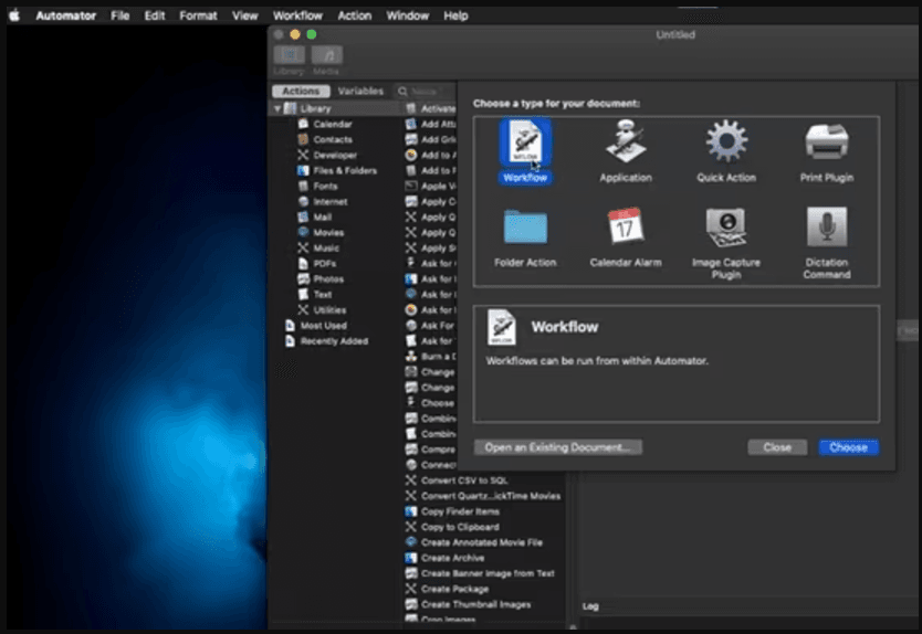 How to Split a PDF into Individual Pages on a Mac Using Automator?