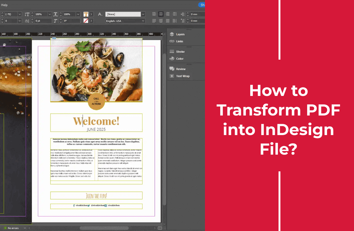 How to Transform Your PDF into an Editable InDesign File