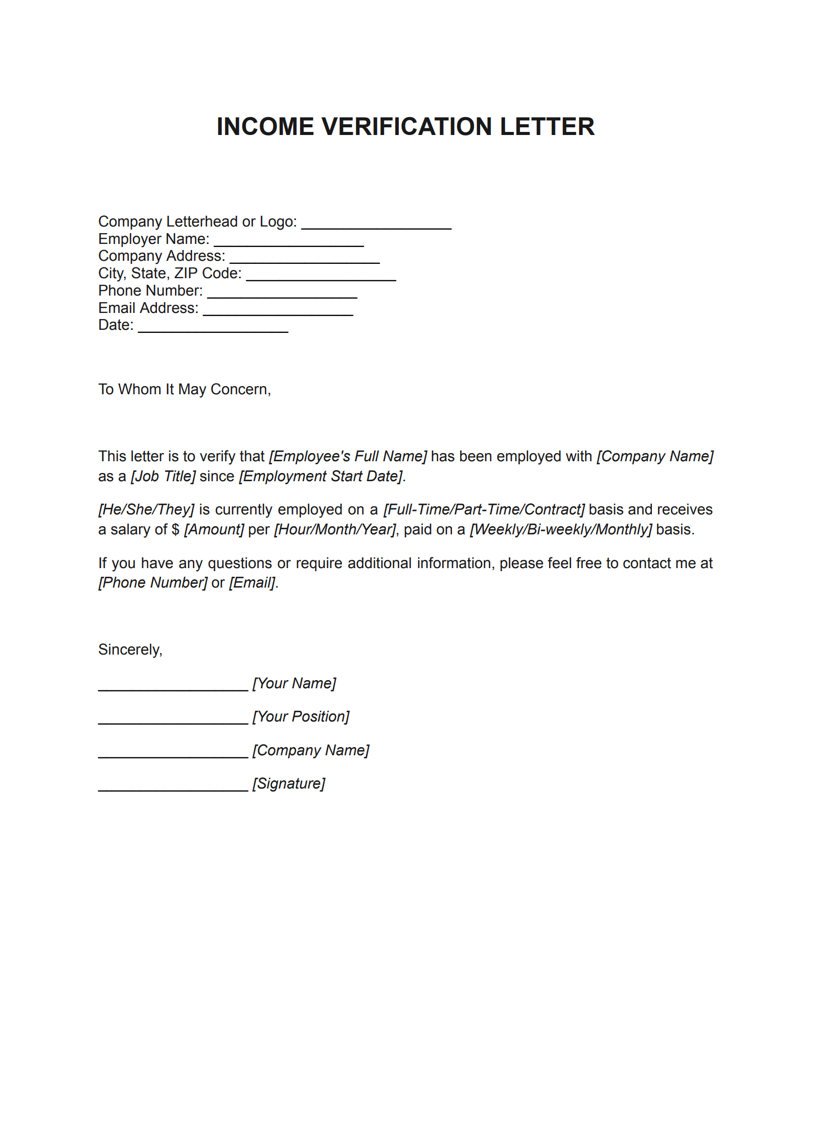 Income Verification Letter Template_1
