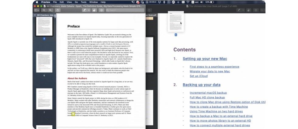 Insert Specific Pages from One PDF into Another with Preview