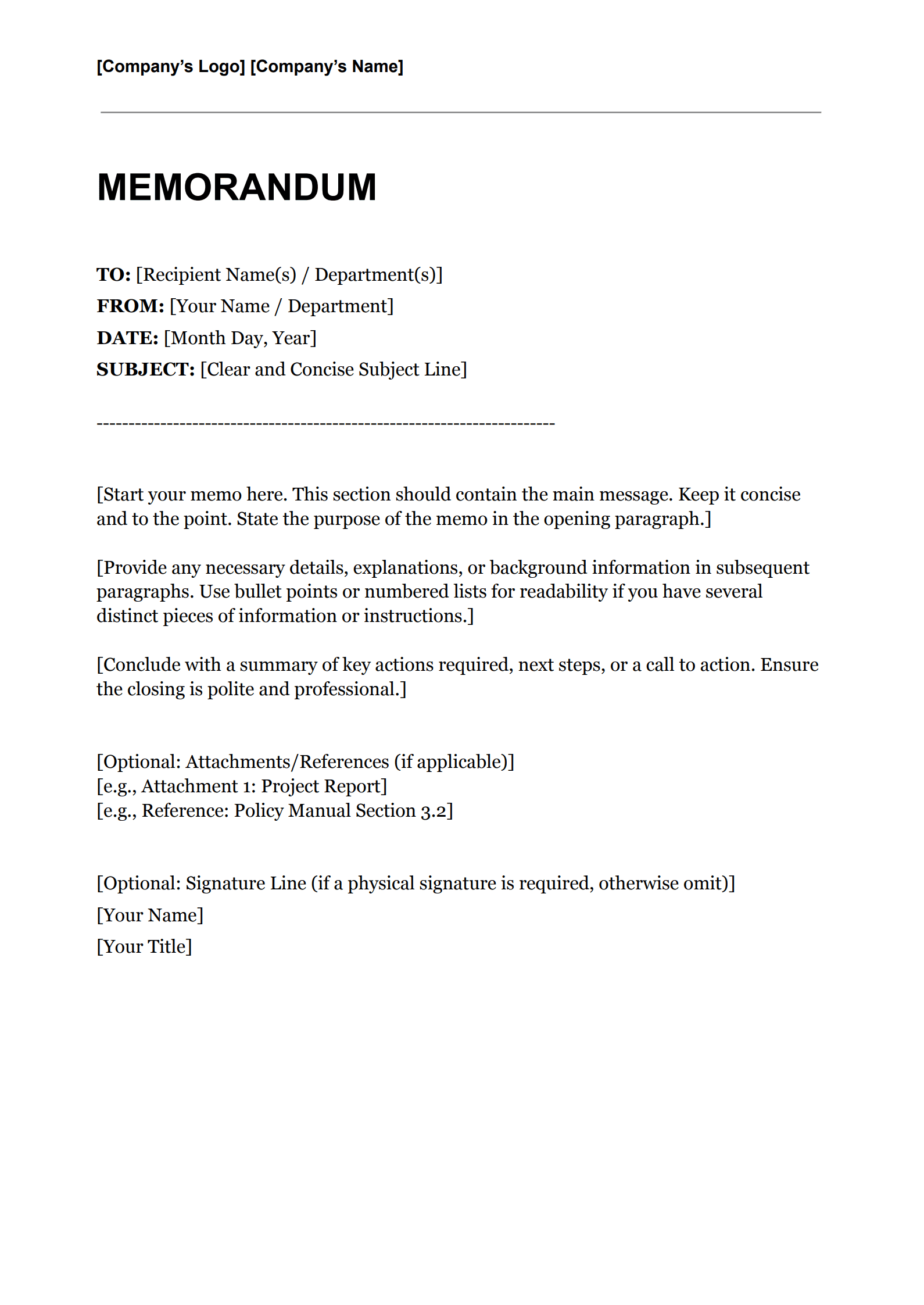 Internal Memo Templates_page_1