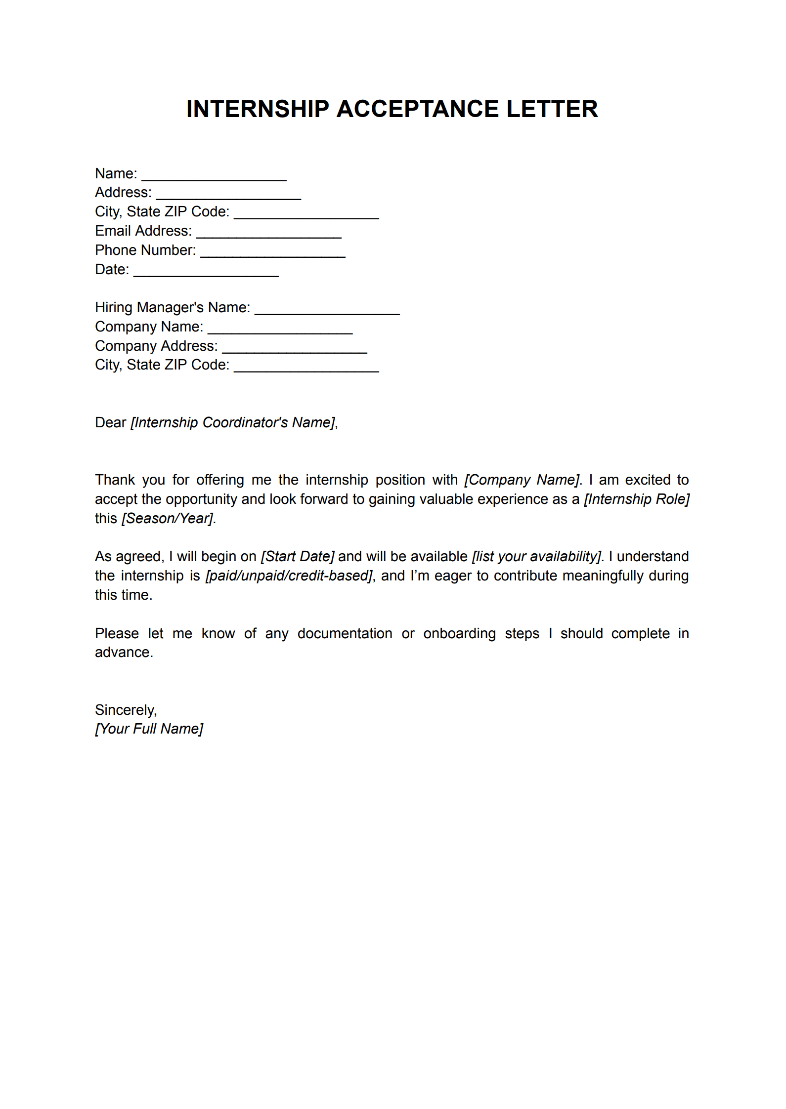 Job Acceptance Letter Templates_2