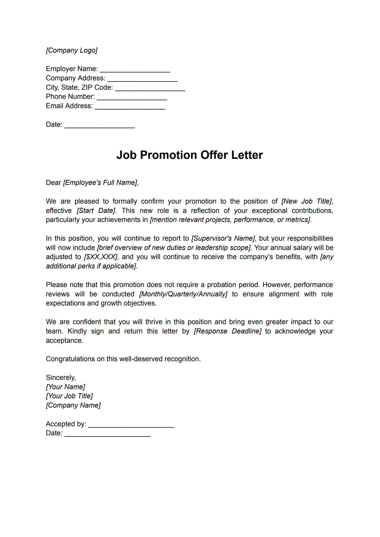 Job Offer Letter Template_6
