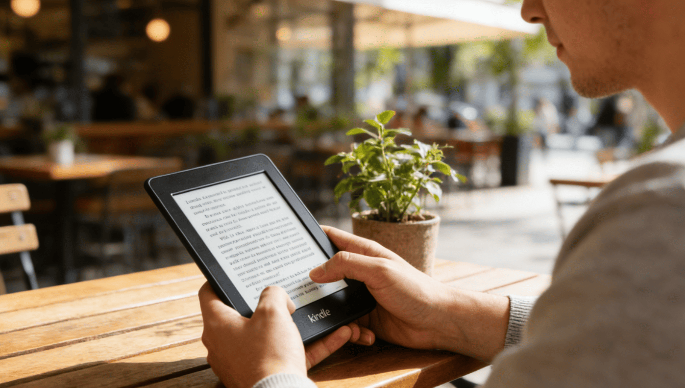 Leyendo en Kindle