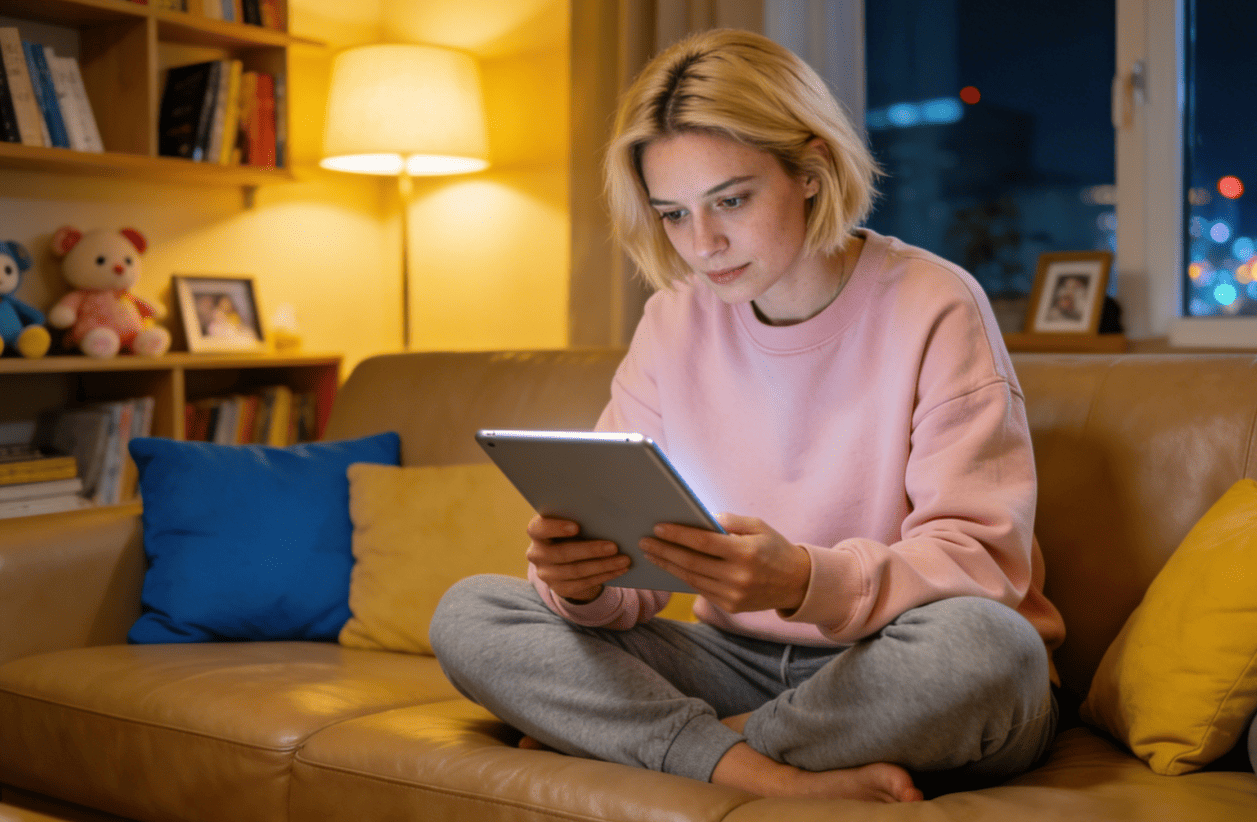 Leyendo libros electrónicos