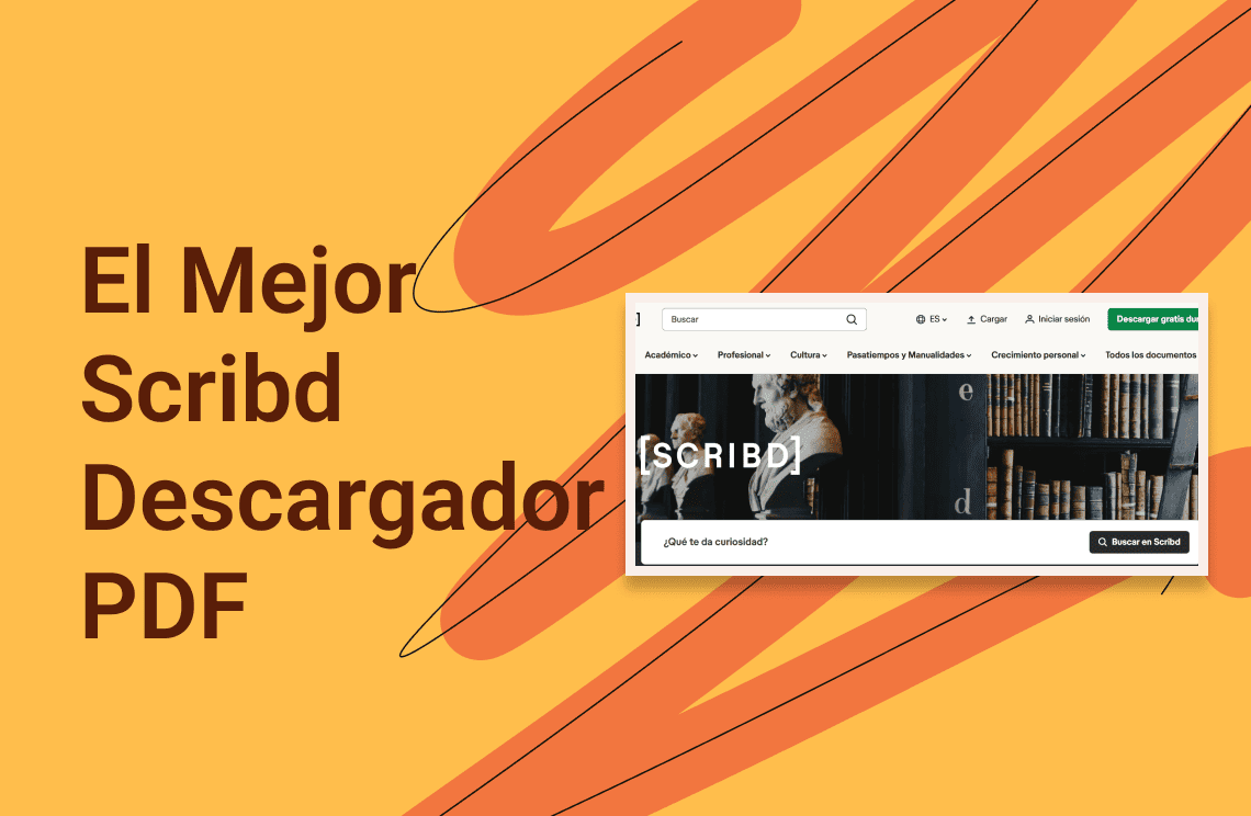 descargadores de PDF de Scribd en 2025