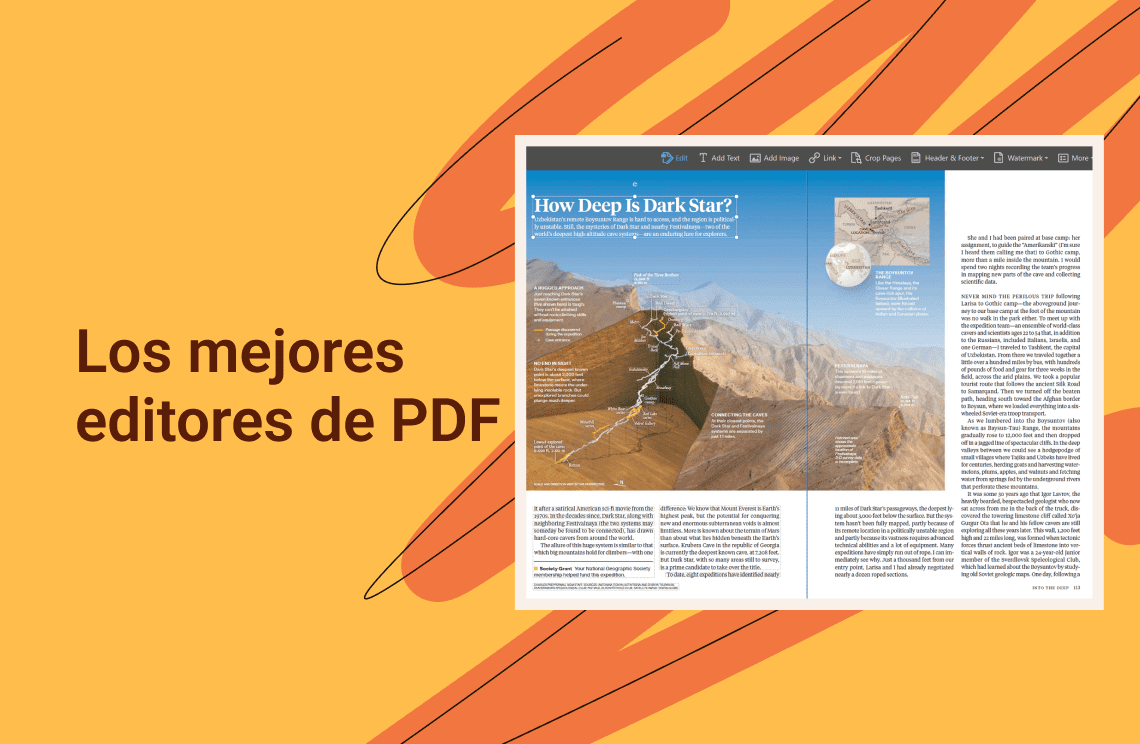 Los mejores editores de PDF