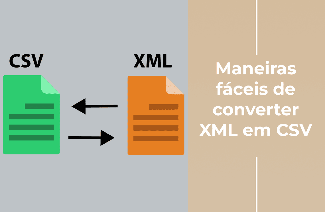 Maneiras fáceis de converter XML em CSV