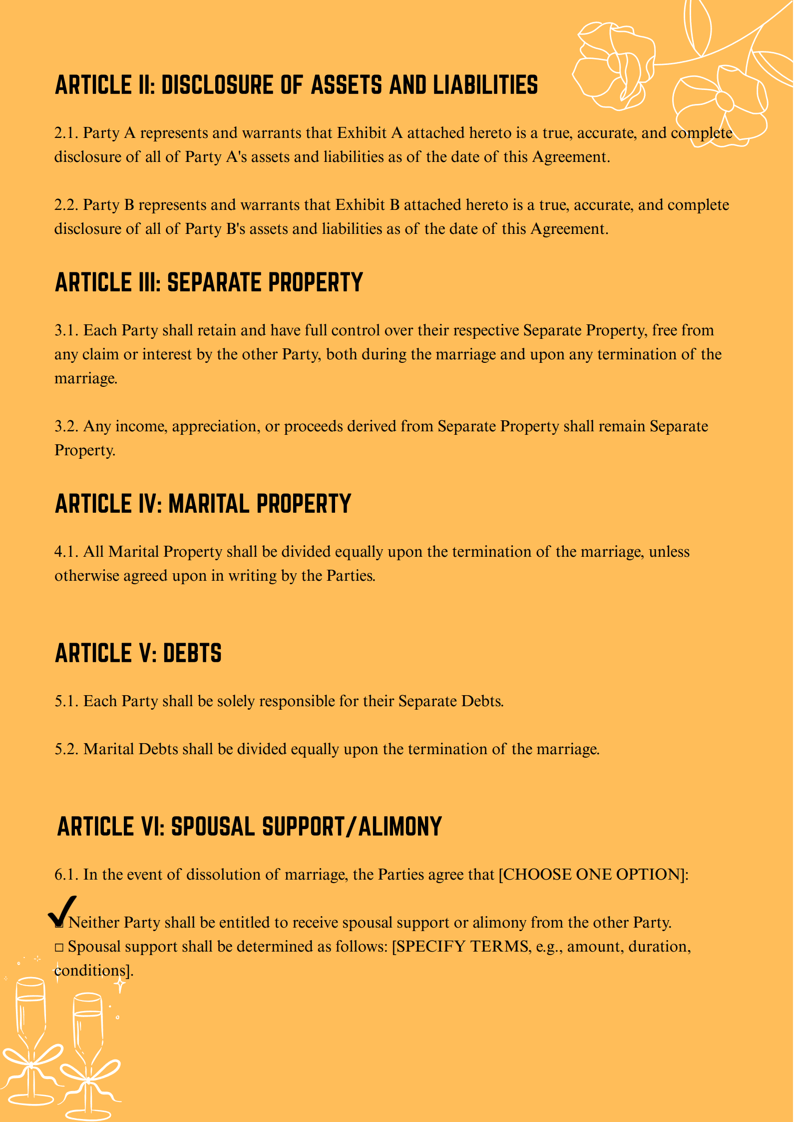 Prenuptial Agreement Template Example_page_3