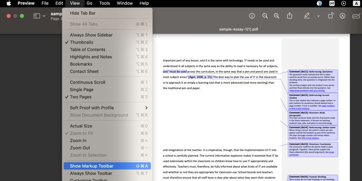 Method 1: How to Add Text to a PDF on Mac with Preview