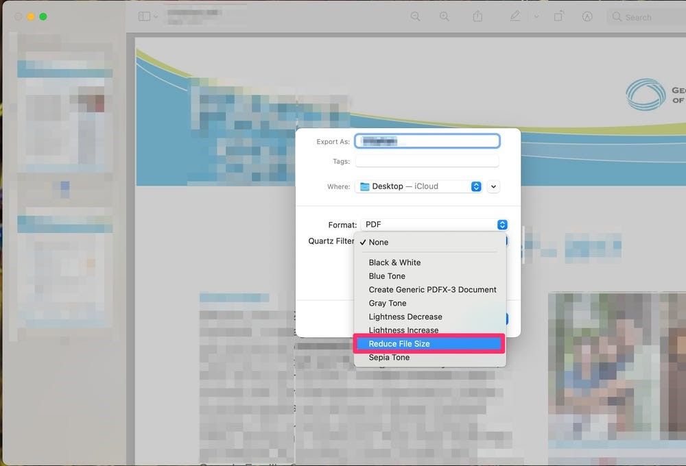 Method 1: How to Reduce a PDF File on a Mac Using Preview