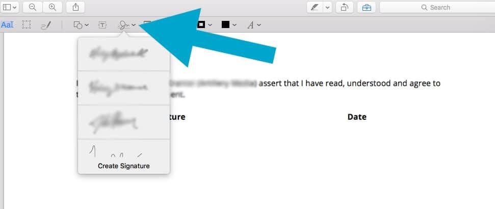 Method 1: How to Sign a PDF on Mac Using Trackpad?