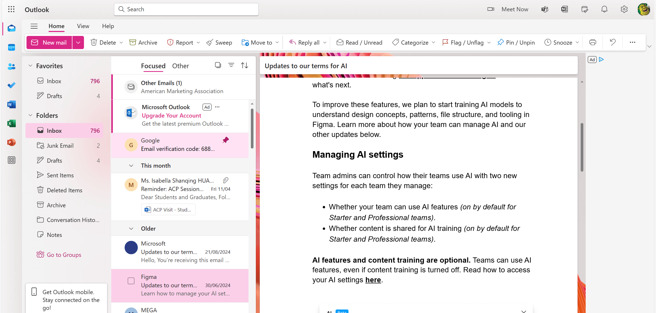 Method 1: Save Outlook Email as PDF Using 