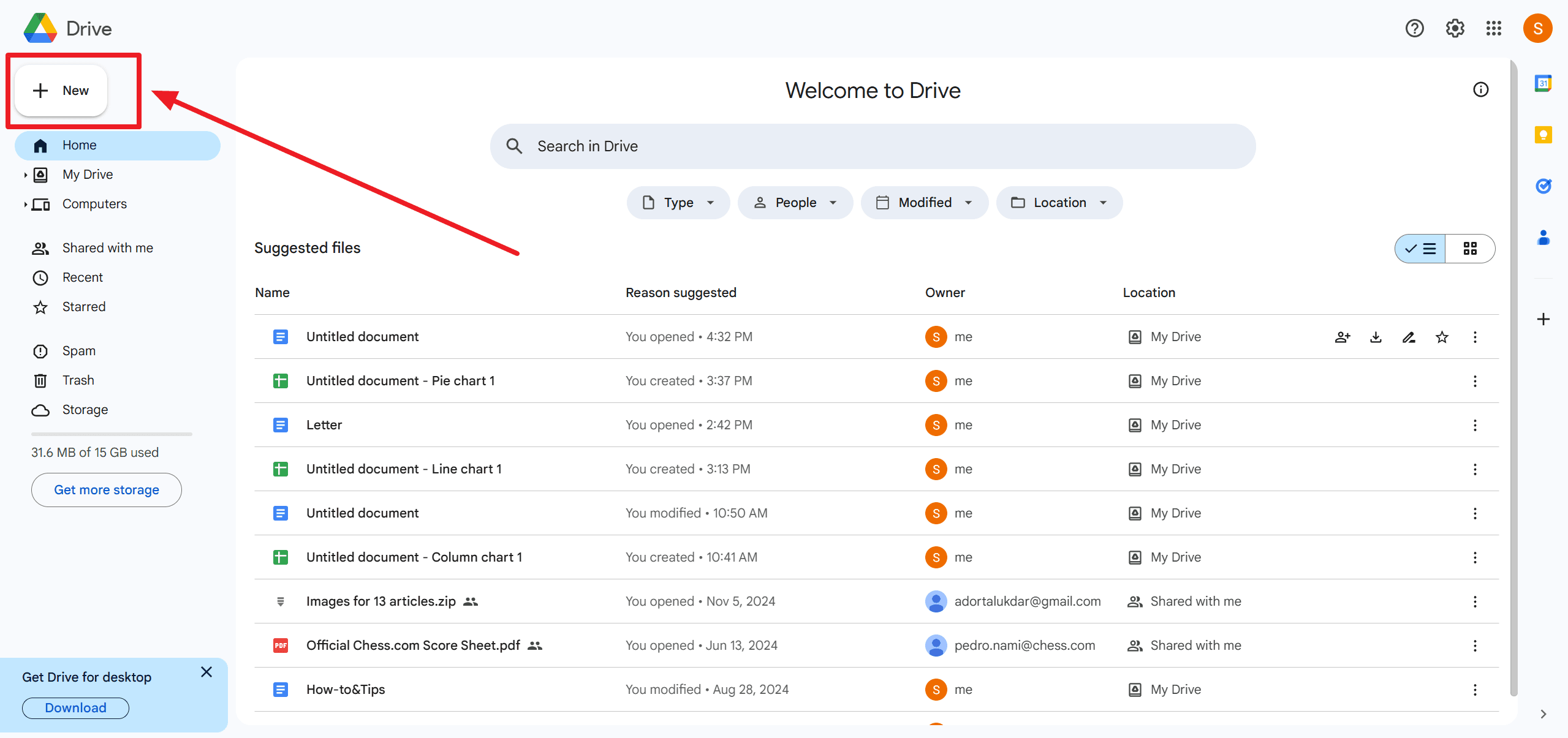 Method 1: Uploading PDF To Google Drive With A Computer