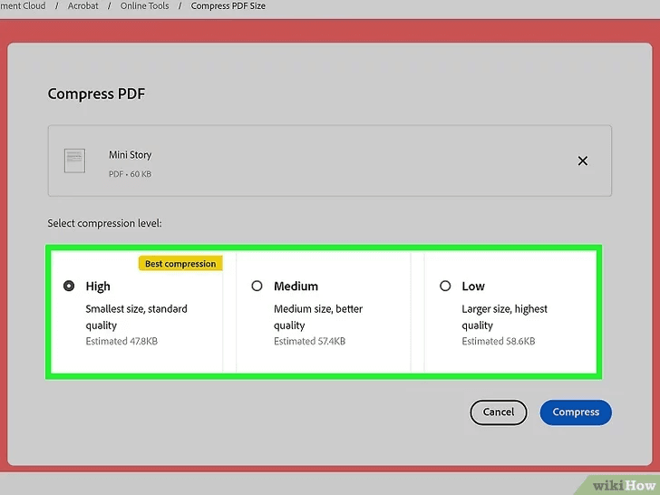Method 2: How to Reduce PDF File Size on a Mac with Adobe Acrobat