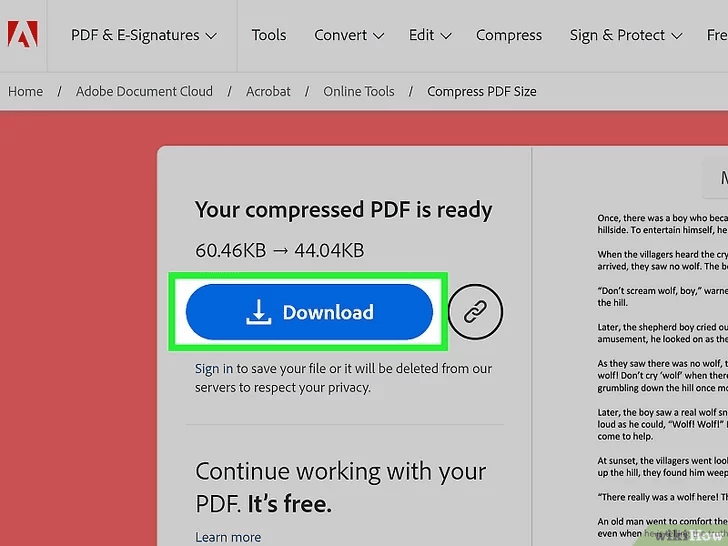 Método 2: ¿Cómo Reducir el Tamaño de un Archivo PDF en una Mac con Adobe Acrobat?