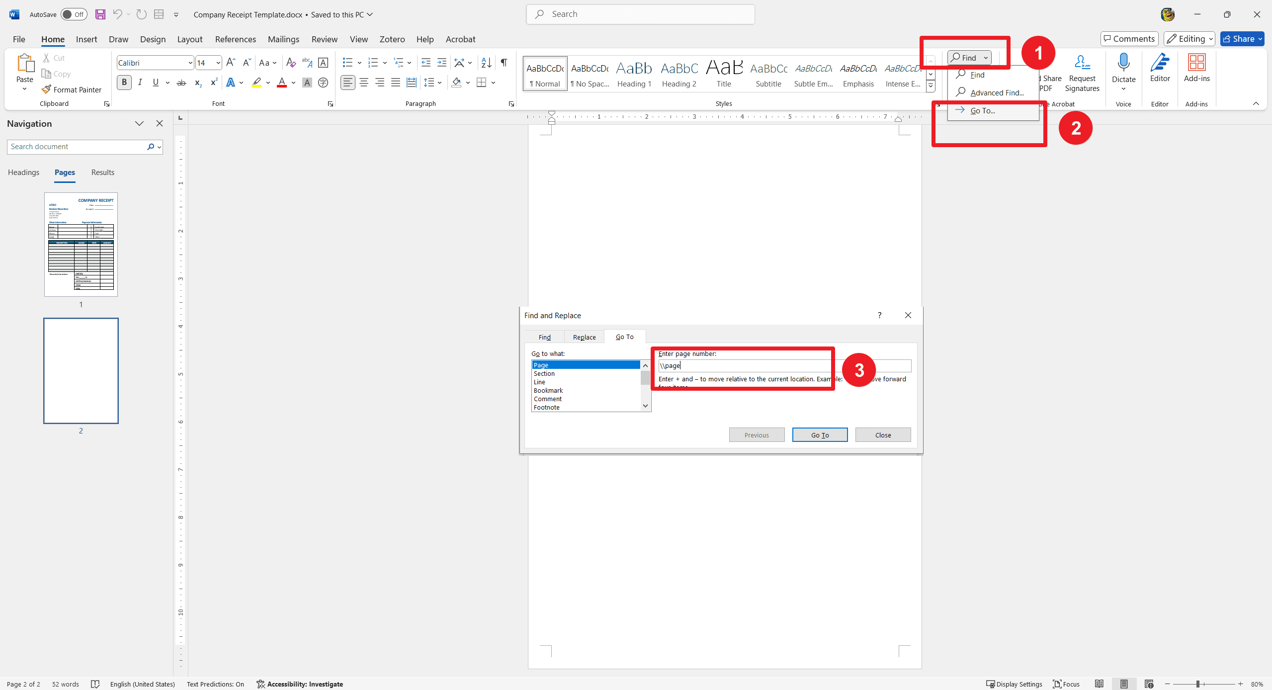 Method 2: Using Keyboard Shortcuts