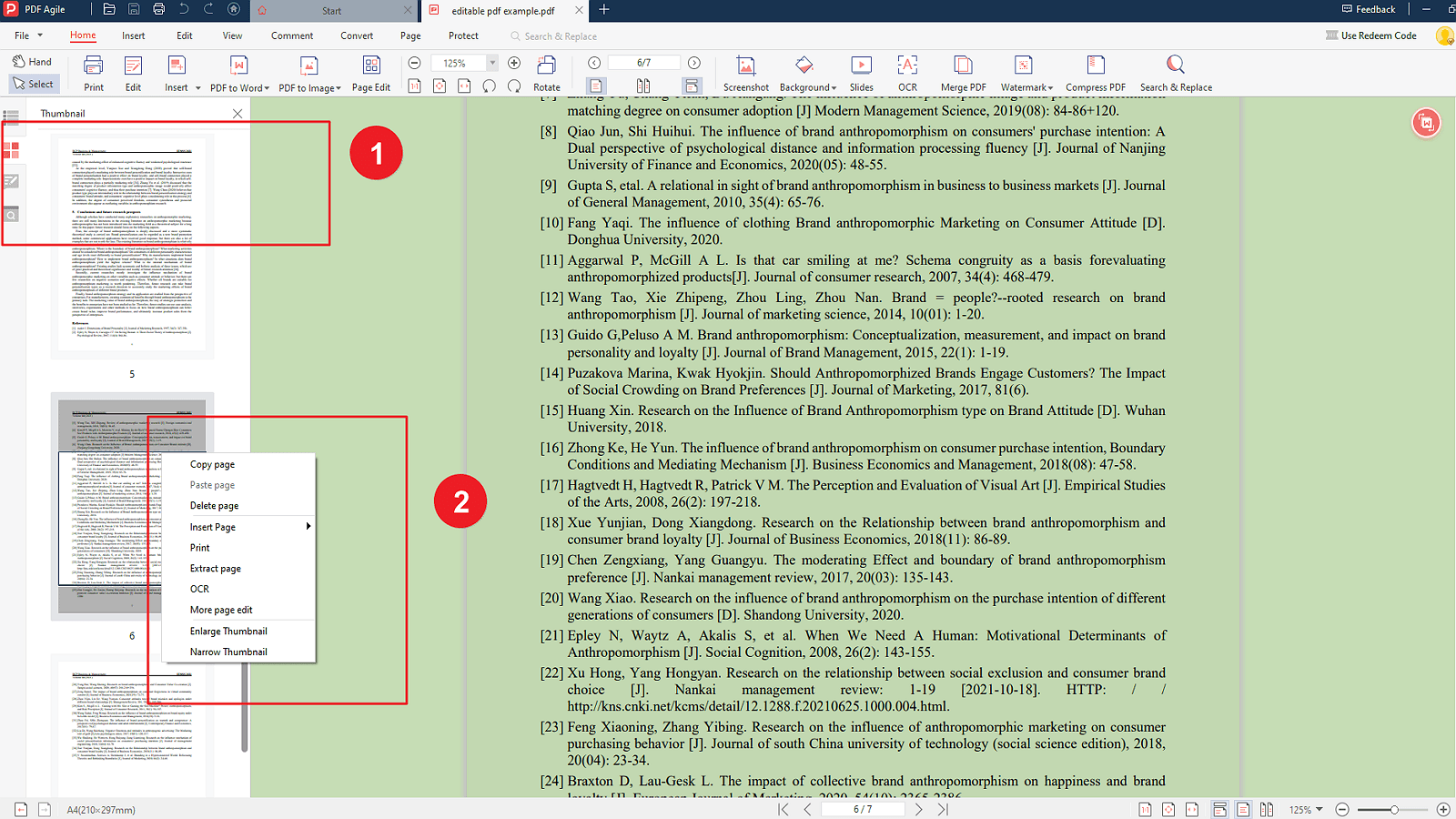 Method 3: Using PDF Agile