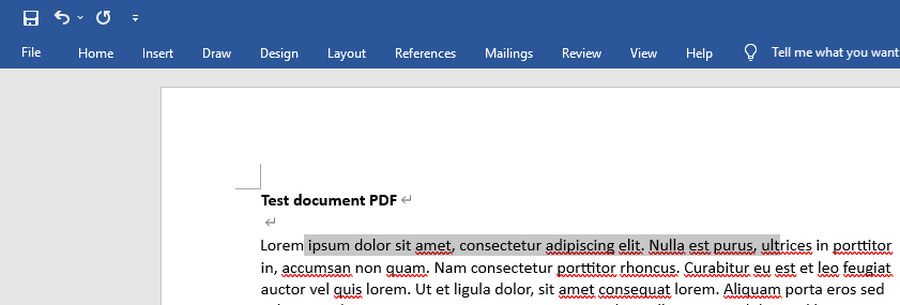 Method 5: How to Edit PDF Text on Mac with Microsoft Word