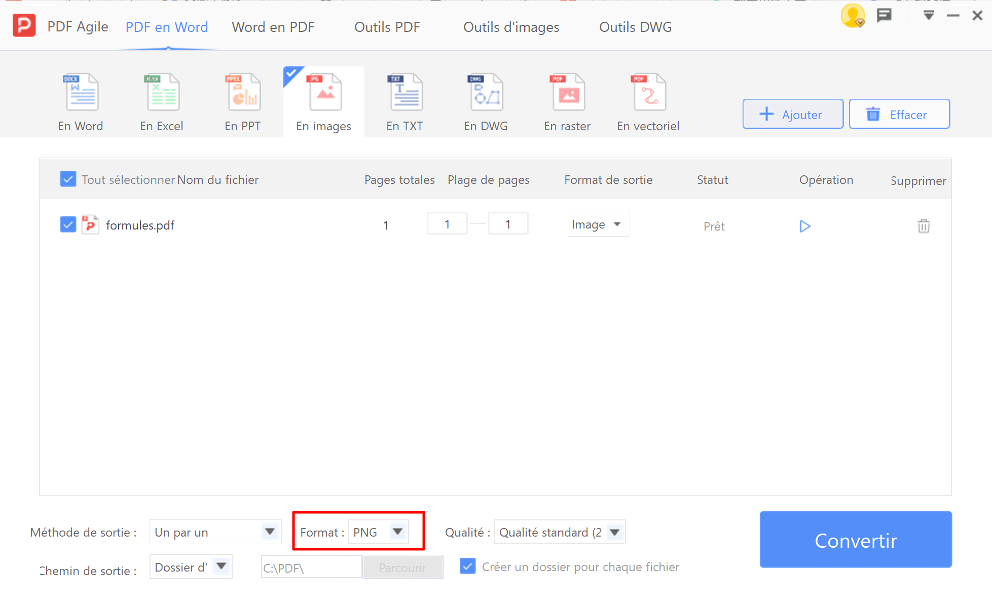 Méthode 1_Convertir PDF en PNG avec PDF Agile-4