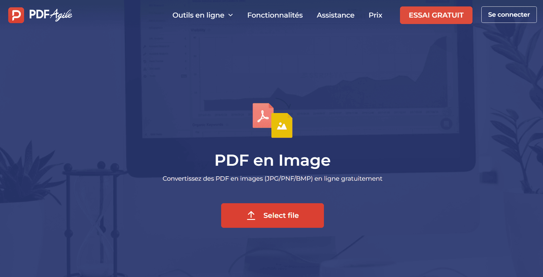 Méthode 6_Convertir PDF en PNG avec le convertisseur en ligne PDF Agile-1