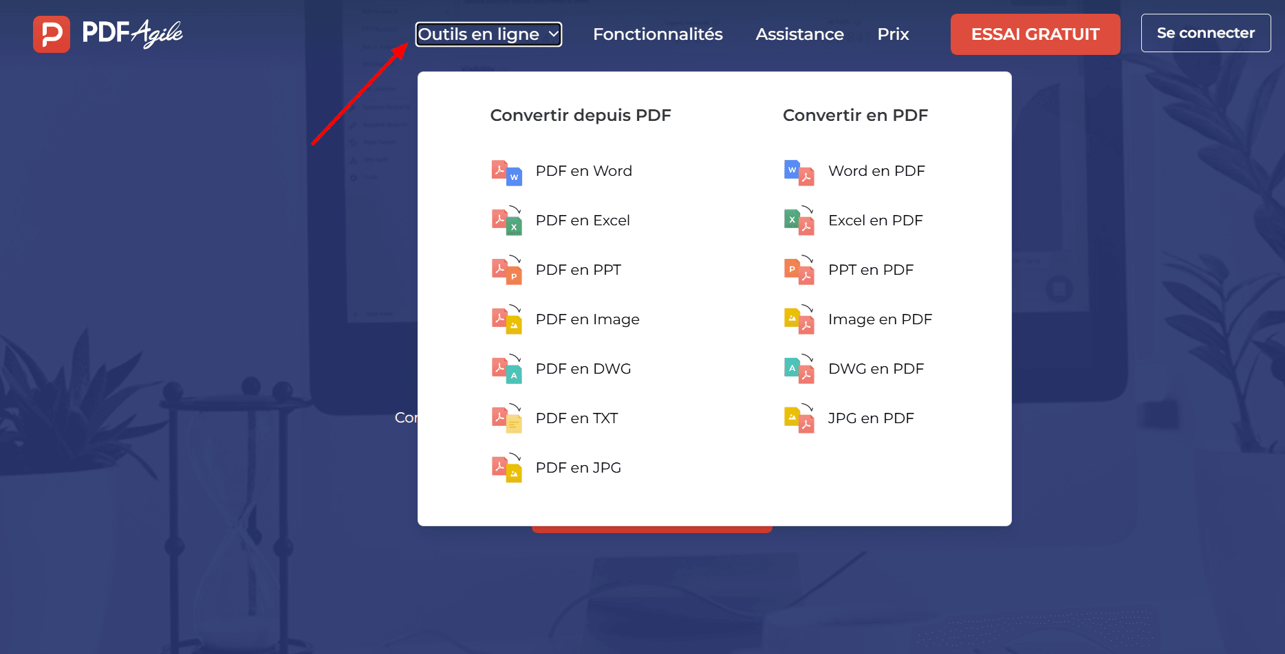Méthode 6_Convertir PDF en PNG avec le convertisseur en ligne PDF Agile-2