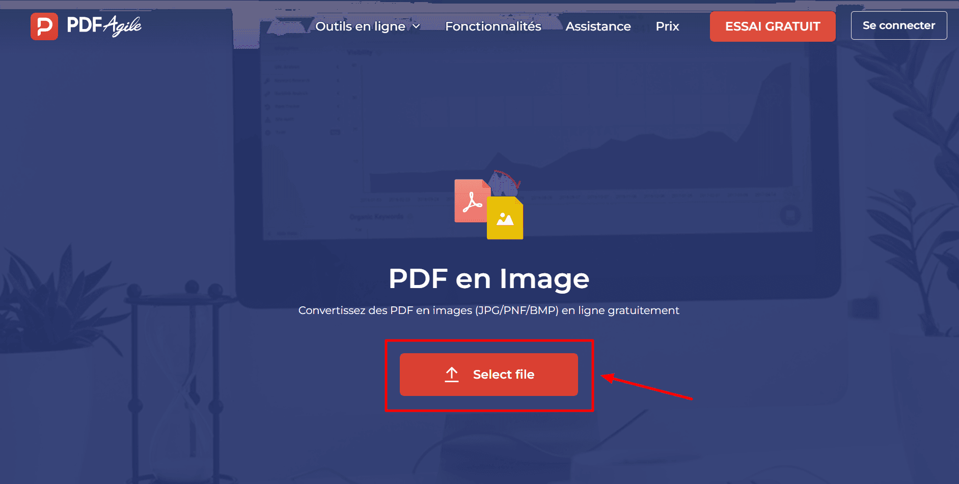 Méthode 6_Convertir PDF en PNG avec le convertisseur en ligne PDF Agile-4
