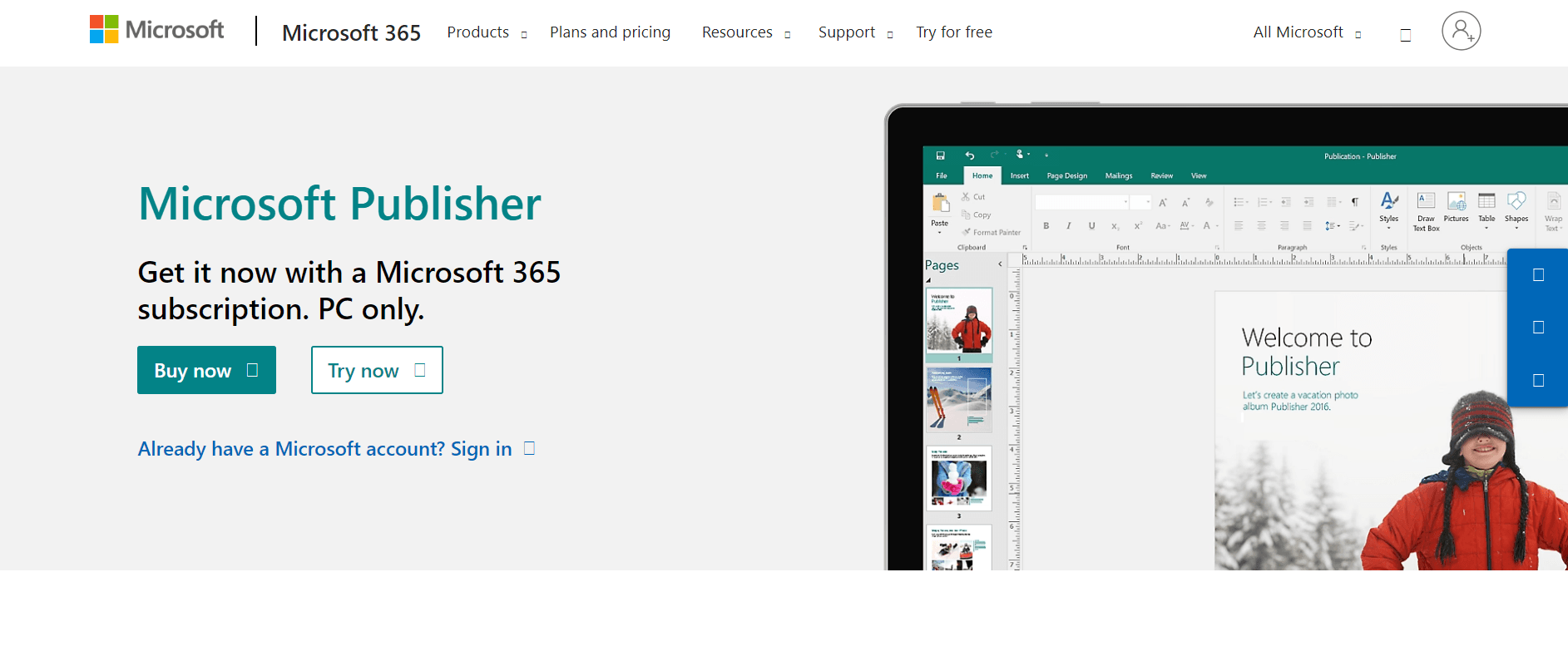 Microsoft Publisher