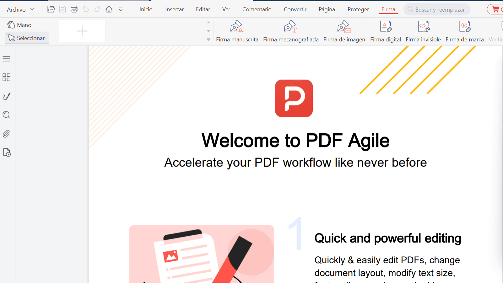 Mis archivos PDF en PDF Agile móvil