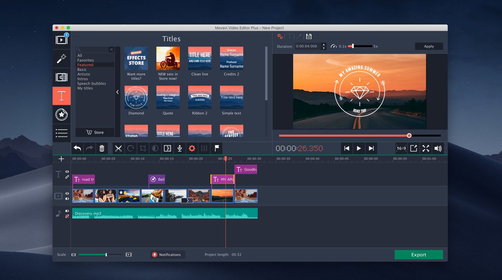 Movavi Video Editor